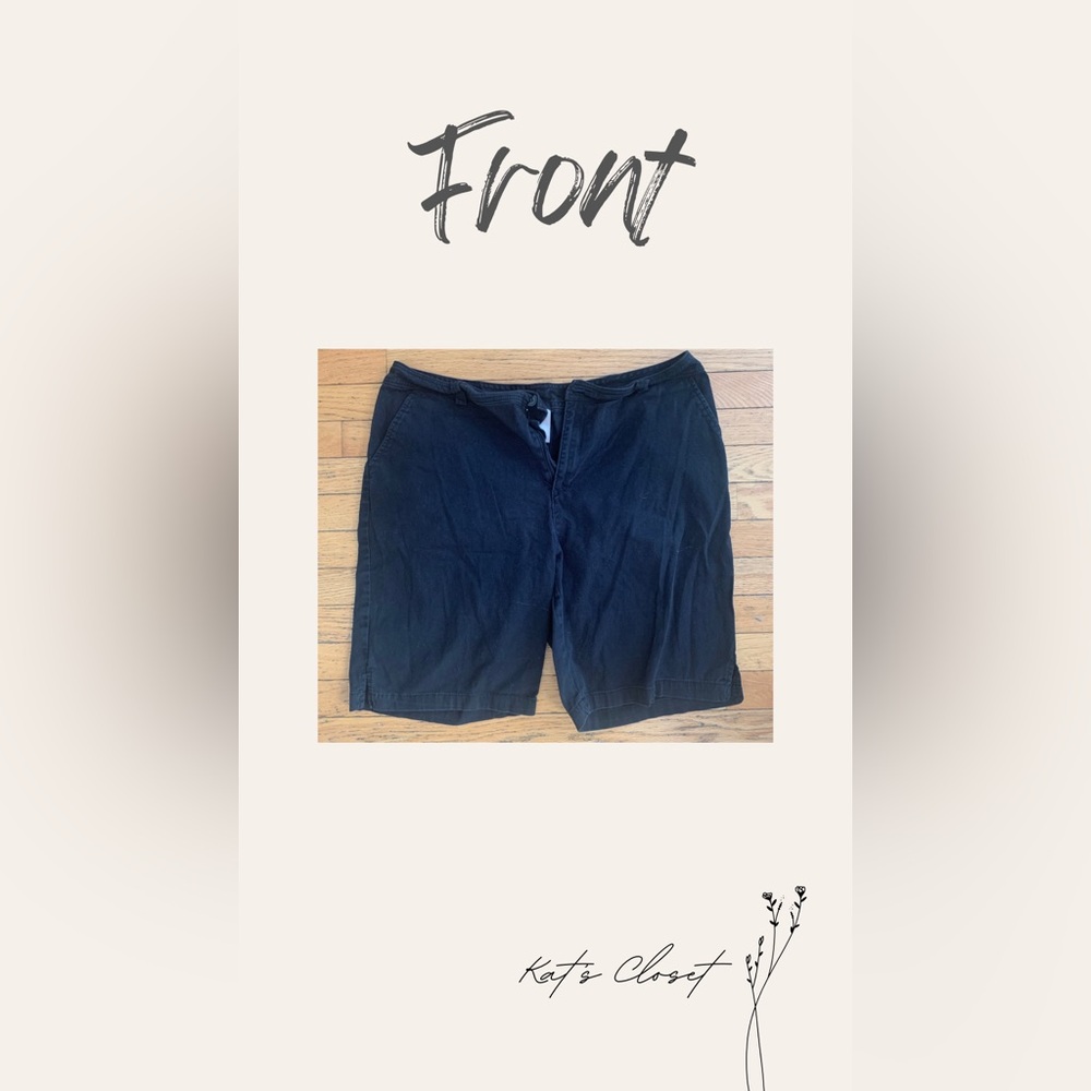 Women’s Black Stretchy Shorts from White Stag